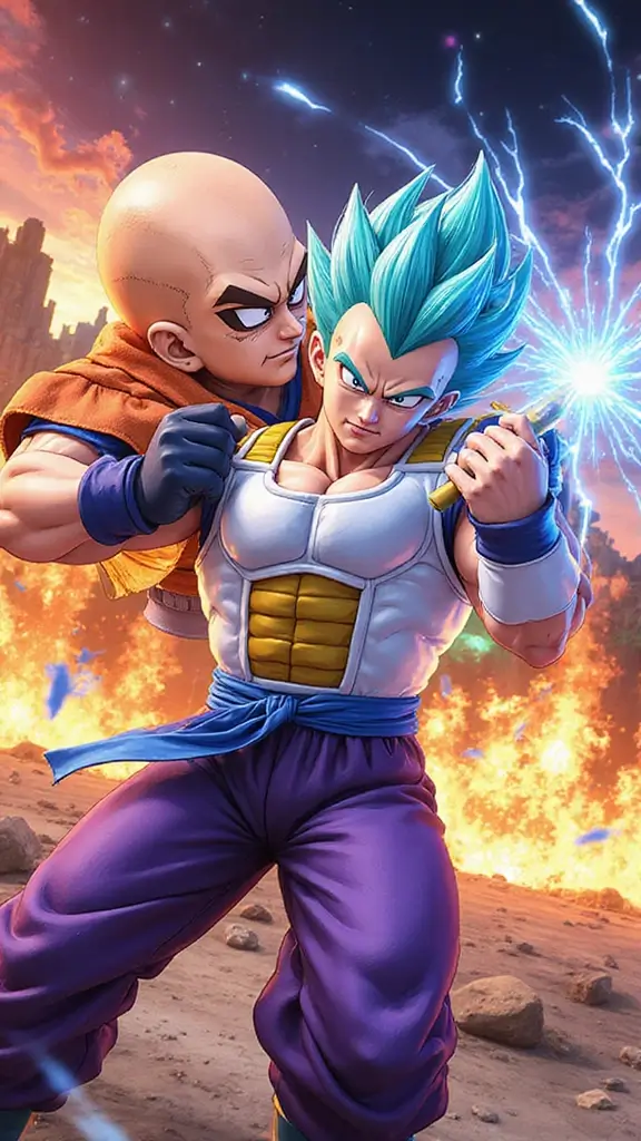 21 Best Games Featuring Majin Vegeta Moments - 10. Dragon Ball: Zenkai Battle Royale
