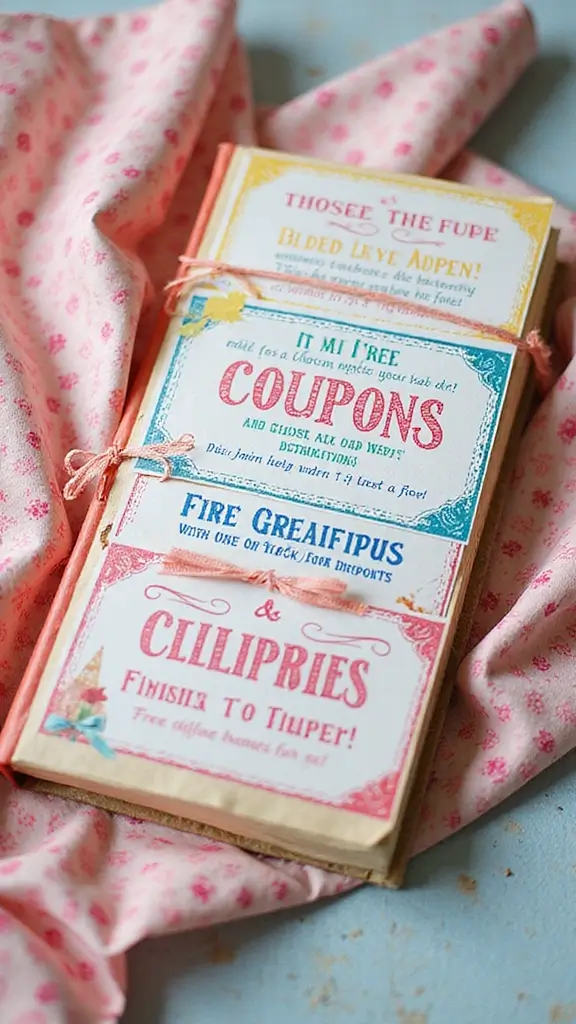 22 Best Father’s Day Gifts From Kids That Melt Hearts - 5. Yes-To-Silly Coupons