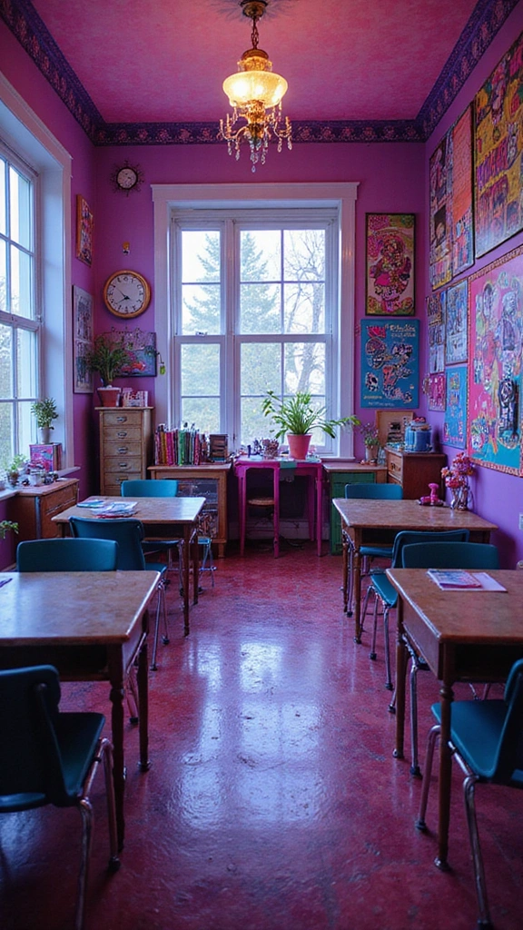 23 Best Monster High Wallpaper Designs for Fans - 19. Monster High Classroom Rules