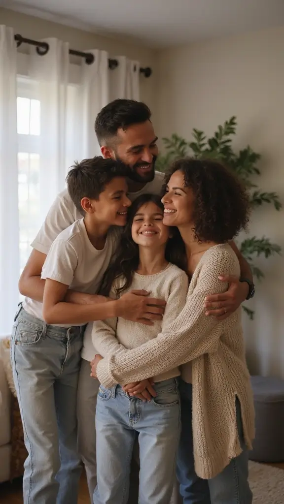 25 Secrets to Building Strong Family Bonds That Will Change Your Life! - 4. Show Affection Regularly