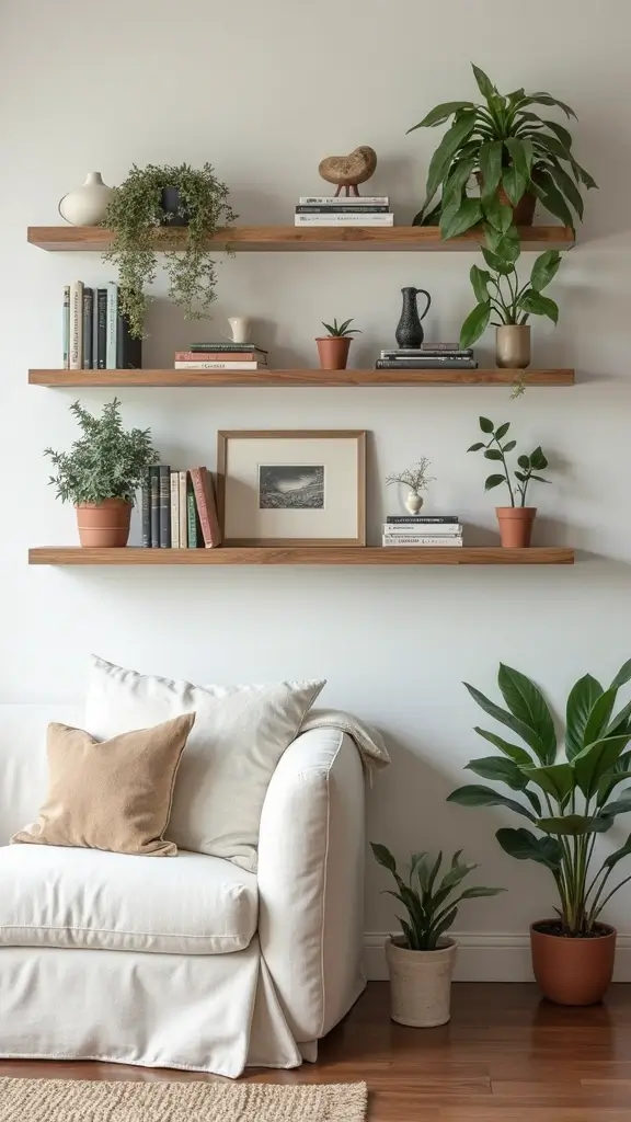 15 DIY Decor Hacks Every Mom Should Try (You Won't Believe #8!) - 10. Floating Shelves