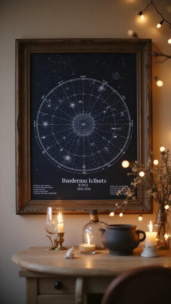 15 Thoughtful Gifts for Your Daughter on Her Wedding Day - 4. Custom Star Map