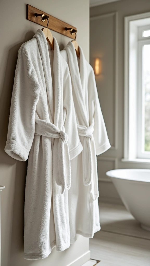 15 Thoughtful Gifts for Your Daughter on Her Wedding Day - 5. His and Hers Personalized Bathrobes
