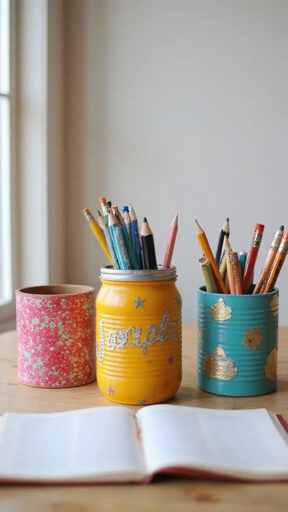 19 Adorable Mother’s Day Crafts with Kids That Will Melt Your Heart! - 15. Handmade Pencil Holders