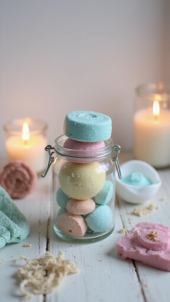 19 Heartfelt Homemade Mother's Day Gifts that Will Make Her Cry Happy Tears! - 14. DIY Bath Bombs