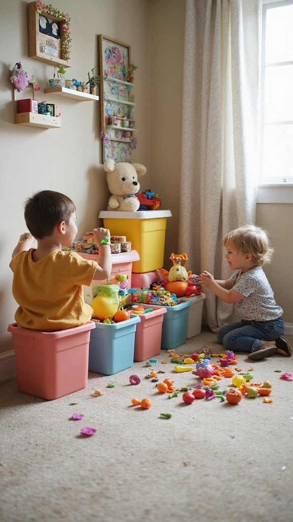 19 Parenting Hacks for Twin Toddlers That Will Change Your Life Forever! - 4. Keep Toys Organized