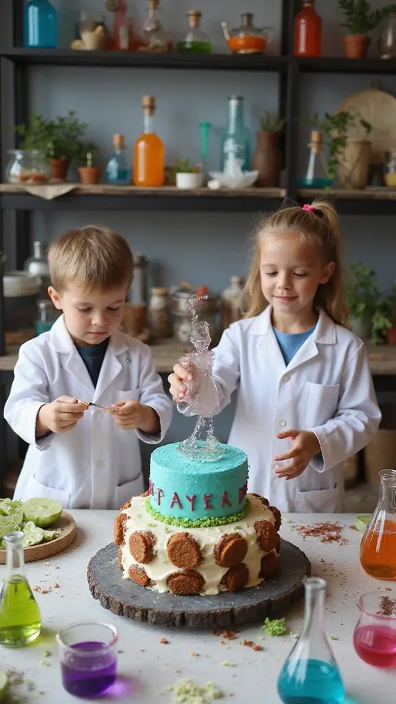19 Unbelievably Fun Parenting Party Planning Ideas That Will Wow Your Kids! - 6. Science Experiment Party