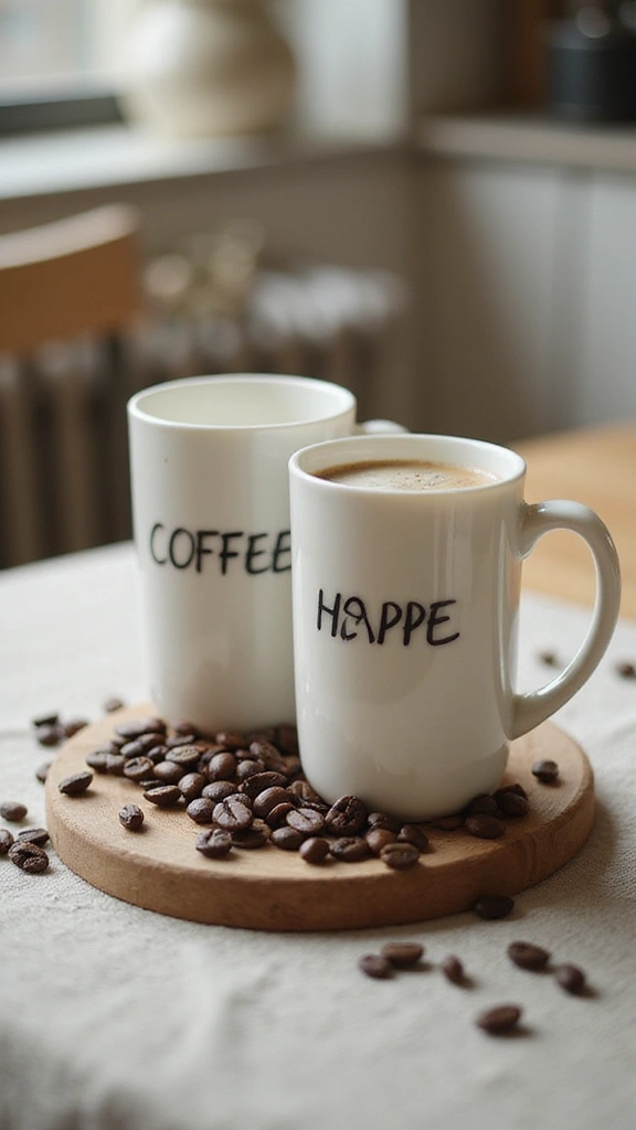 20 Date Night Gift Inspiration That Will Sweep Your Partner Off Their Feet (Top Pick: #3!) - 19. Personalized Coffee Mugs