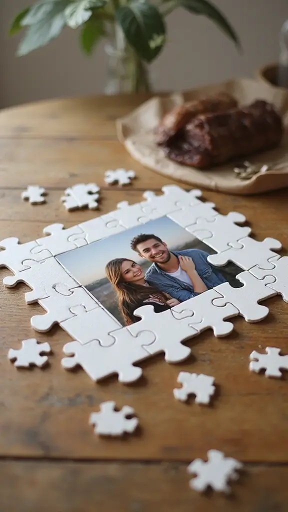 20 Date Night Gift Inspiration That Will Sweep Your Partner Off Their Feet (Top Pick: #3!) - 7. Customized Puzzle