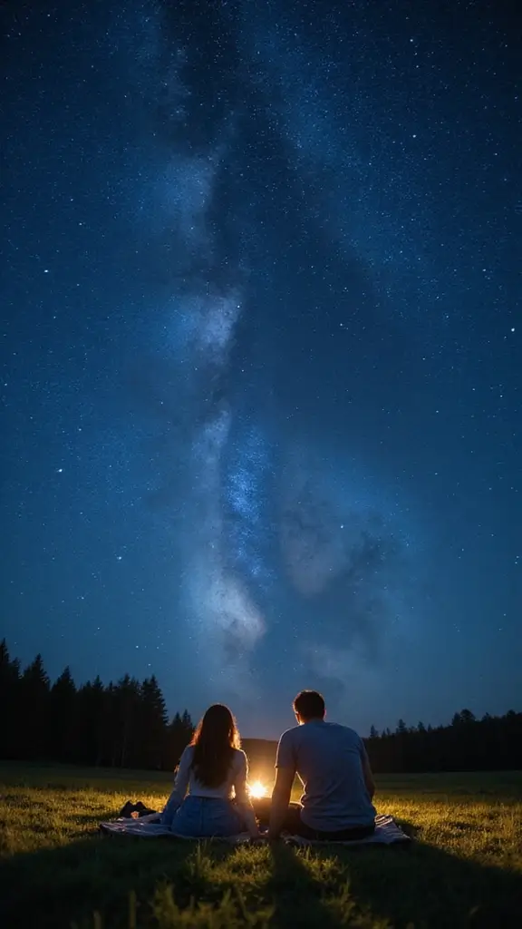 20 Heartfelt Ways for Expressing Love That Your Partner Will Feel Instantly - 18. Have a Star Gazing Night