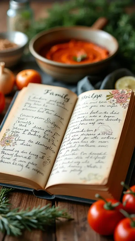 20th Anniversary Gifts That Say “Forever” - 16. A Family Recipe Book