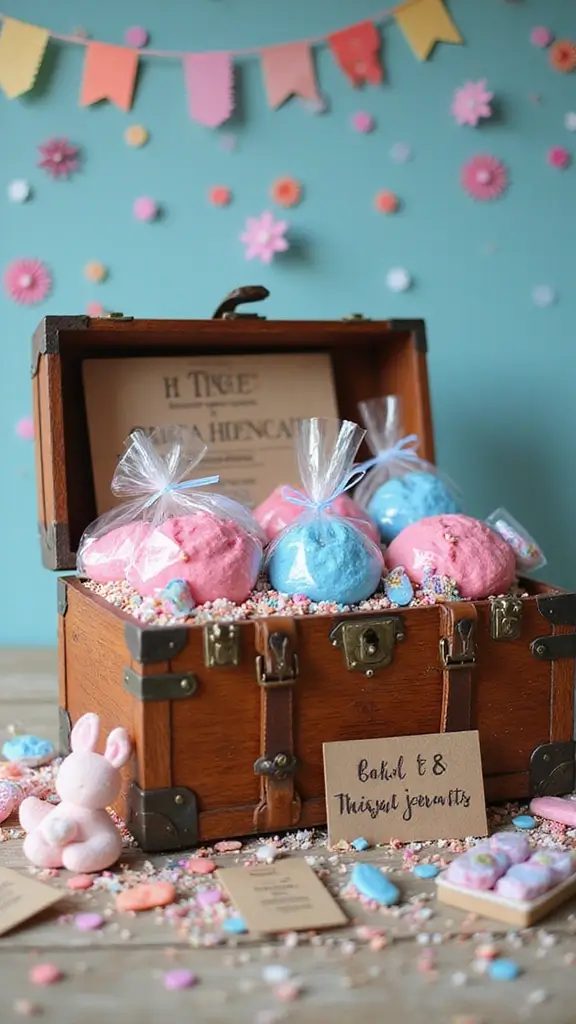 23 Outrageously Creative Gender Reveal Ideas That Will Leave Everyone Speechless! - 8. Themed Treasure Hunt