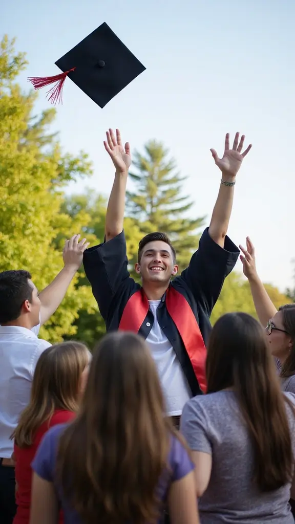 23 Parenting Milestones Every Parent Should Celebrate (You Won't Want to Miss #5!) - 22. High School Graduation