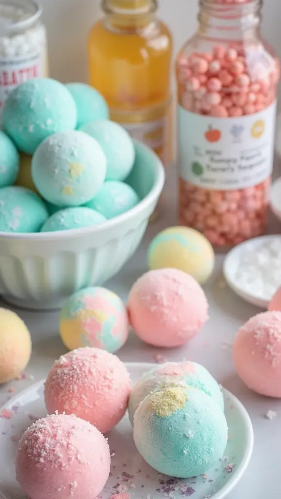 25 Baby Shower Ideas That Will Make Every Parent Say 'Wow!' - 22. DIY Bath Bomb Favors