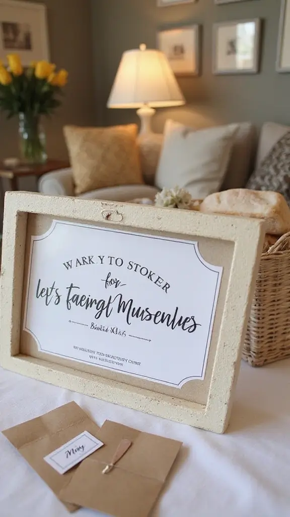 25 Baby Shower Inspiration Ideas for Parenting Joy - 14. Time Capsule Celebration