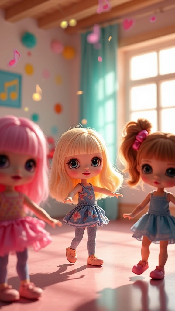 25 Creative Play Ideas with Blythe That Will Spark Your Child’s Imagination! - 22. Blythe’s Dance Lessons