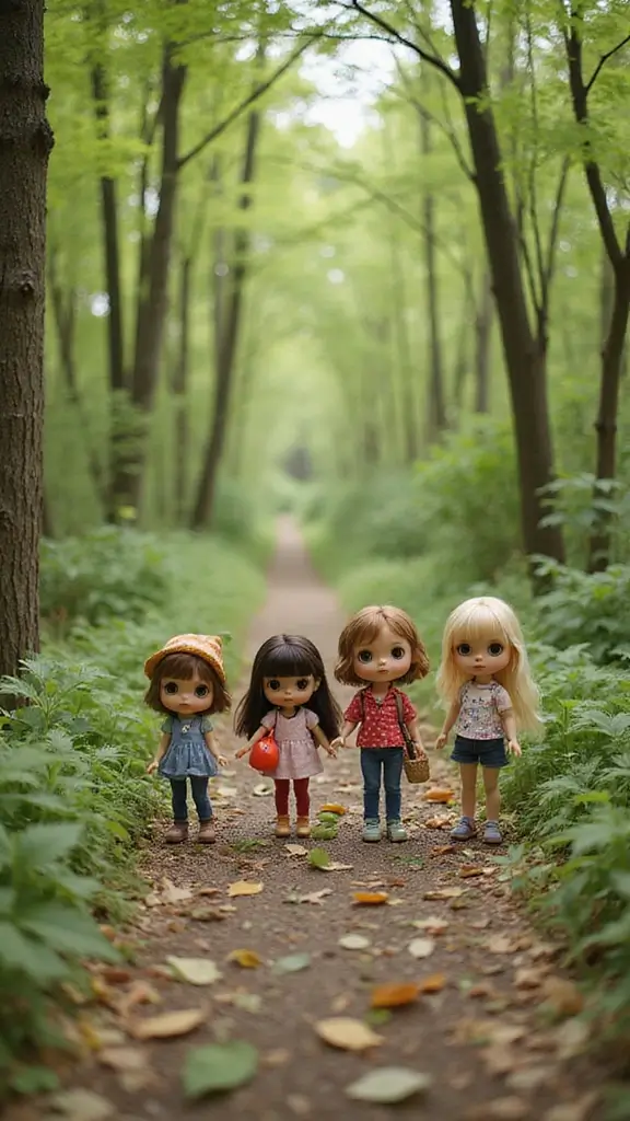 25 Creative Play Ideas with Blythe That Will Spark Your Child’s Imagination! - 9. Nature Walk Adventures