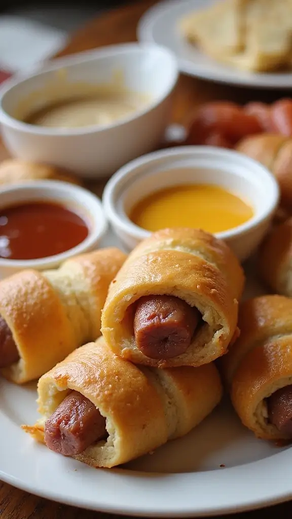 25 Irresistible Baby Shower Food and Drink Recipes That Will Wow Your Guests! - 17. Pigs in a Blanket