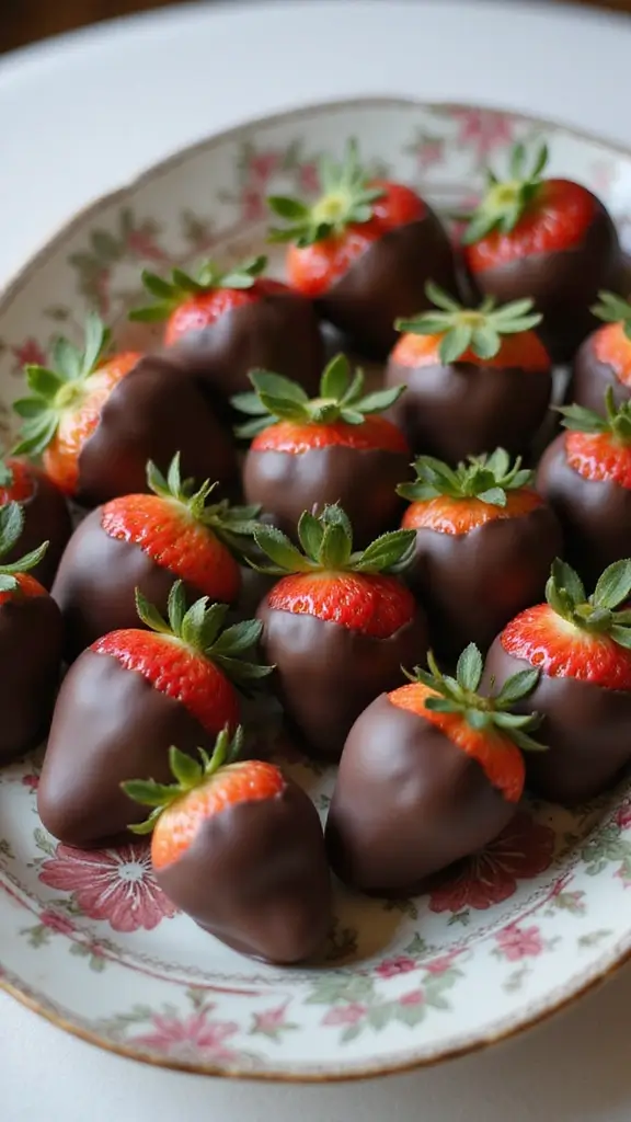 25 Irresistible Baby Shower Food and Drink Recipes That Will Wow Your Guests! - 18. Chocolate-Dipped Strawberries