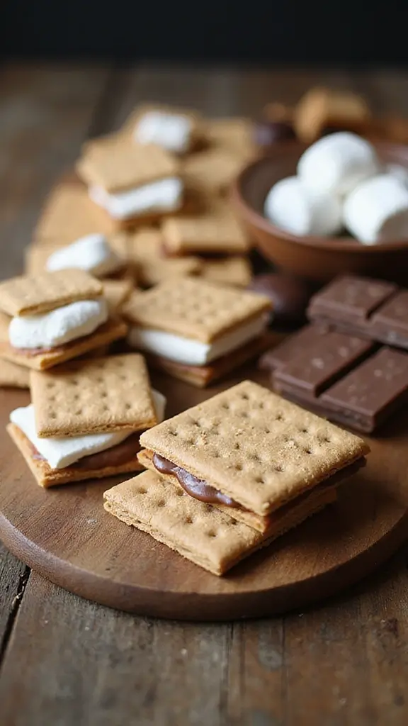 25 Irresistible Baby Shower Food and Drink Recipes That Will Wow Your Guests! - 20. S’mores Bar