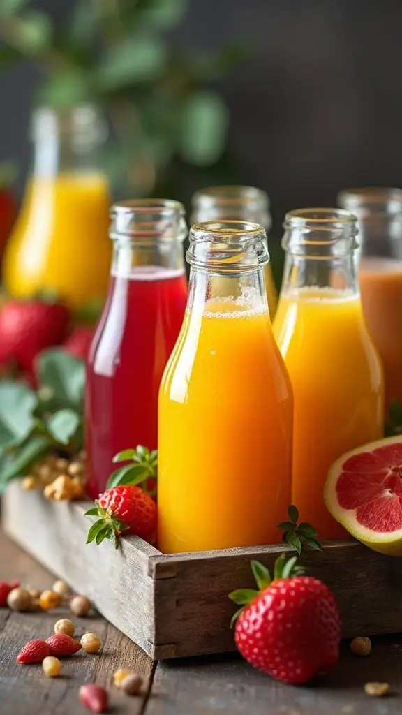 25 Irresistible Baby Shower Food and Drink Recipes That Will Wow Your Guests! - 3. Cute Baby Bottle Drinks