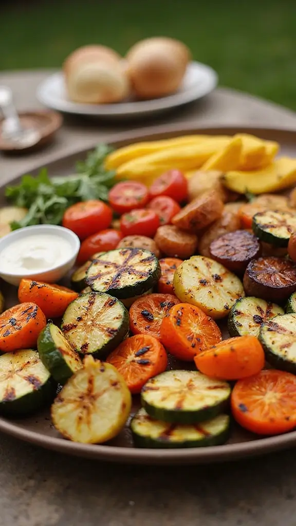 25 Irresistible Family Celebration Recipes That Will Make Your Gathering Unforgettable! - 15. Grilled Vegetable Platter