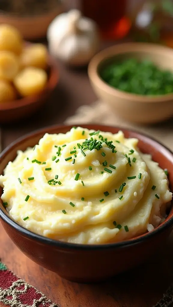 25 Irresistible Family Celebration Recipes That Will Make Your Gathering Unforgettable! - 4. Creamy Garlic Mashed Potatoes
