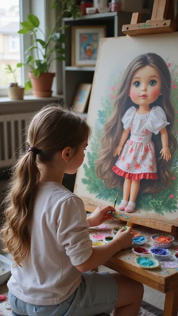 25 Parenting Tips That Will Make Your Doll Lover's Heart Soar (You Won't Believe #7!) - 19. Create Doll-inspired Art Projects