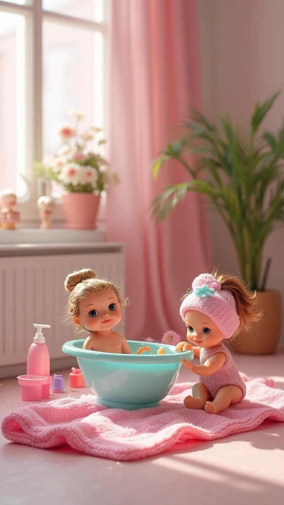 25 Parenting Tips That Will Make Your Doll Lover's Heart Soar (You Won't Believe #7!) - 5. Create a Doll Spa Day
