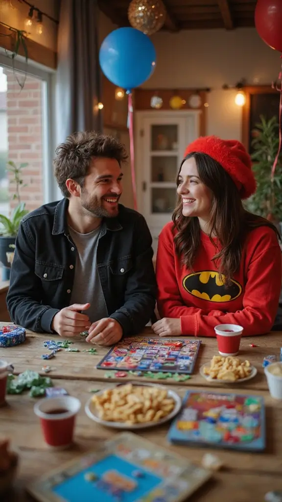 25 Romantic Date Ideas That Will Make Your Heart Skip a Beat (You Won't Believe #12!) - 10. Themed Game Night