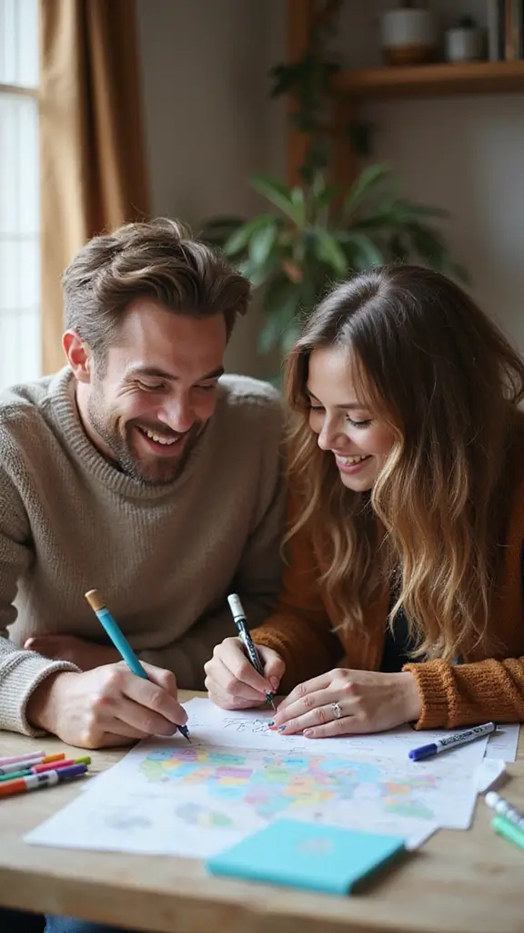 25 Romantic Date Ideas That Will Make Your Heart Skip a Beat (You Won't Believe #12!) - 23. Write a Bucket List Together