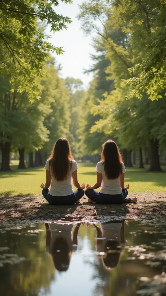 25 Ways Twin Sisters Share an Unbreakable Bond - 19. Spiritual Connection