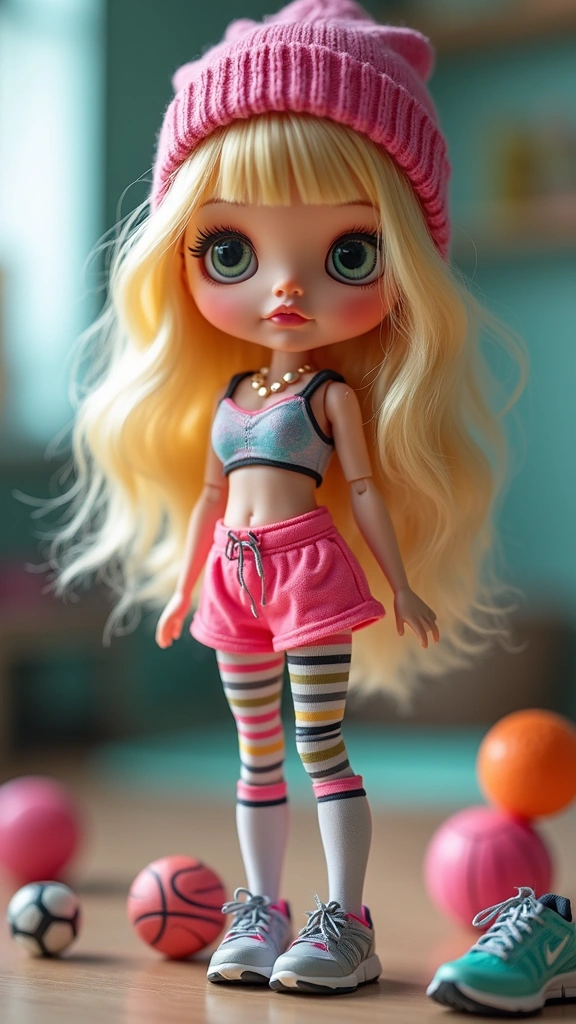 26 Stunning Custom Blythe Dolls That Will Make You Want to Start Collecting NOW! - 12. Sporty Chic Blythe