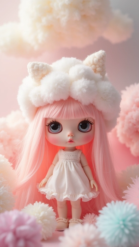 26 Stunning Custom Blythe Dolls That Will Make You Want to Start Collecting NOW! - 22. Dreamy Cloud Blythe