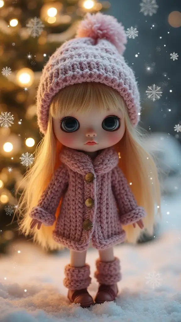 26 Stunning Custom Blythe Dolls That Will Make You Want to Start Collecting NOW! - 23. Winter Wonderland Blythe