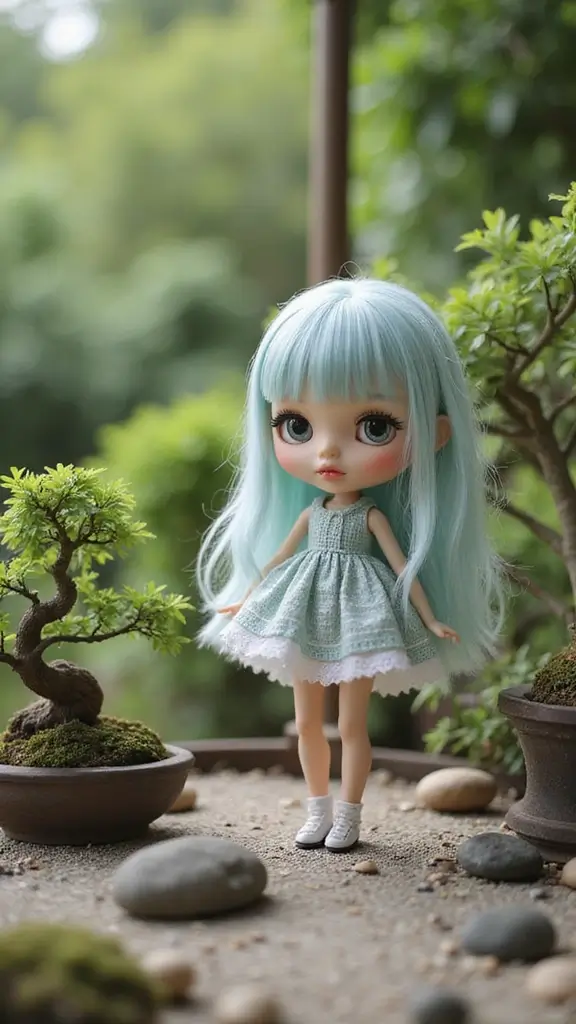 26 Stunning Custom Blythe Dolls That Will Make You Want to Start Collecting NOW! - 26. Zen Garden Blythe