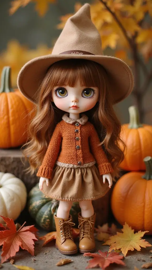 26 Stunning Custom Blythe Dolls That Will Make You Want to Start Collecting NOW! - 8. Autumn Harvest Blythe