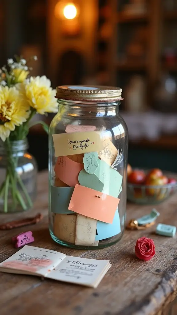 Emotional Wedding Gift Ideas to Make Your Daughter Cry (Happy Tears!) - 7. A Memory Jar