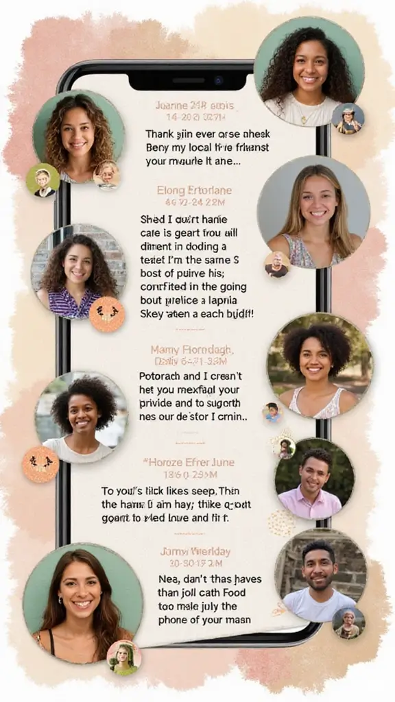 Long Distance Relationships That Last: 17 Real Stories & Tips - 13. Group Chats with Family