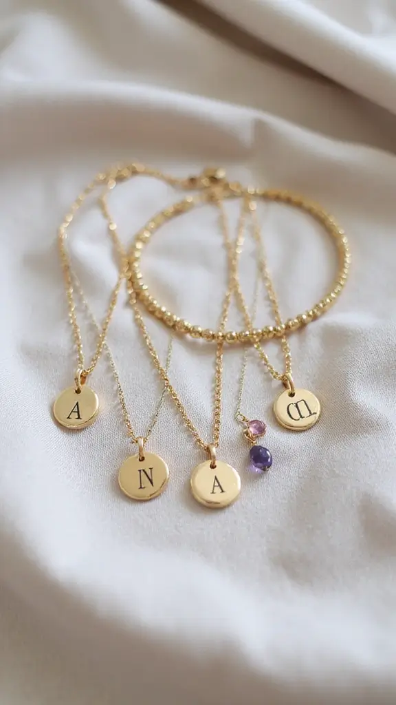 Trendy & Fun 18th Birthday Gift Ideas for Teens - 1. Personalized Jewelry