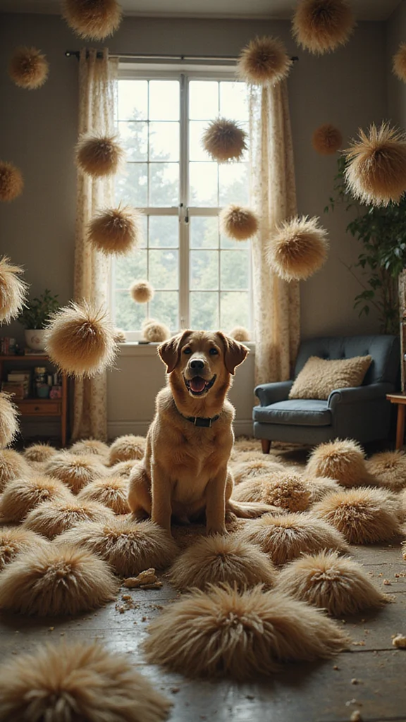 20 Dog Memes Only True Pet Parents Will Understand - 7. The Never-Ending Shed