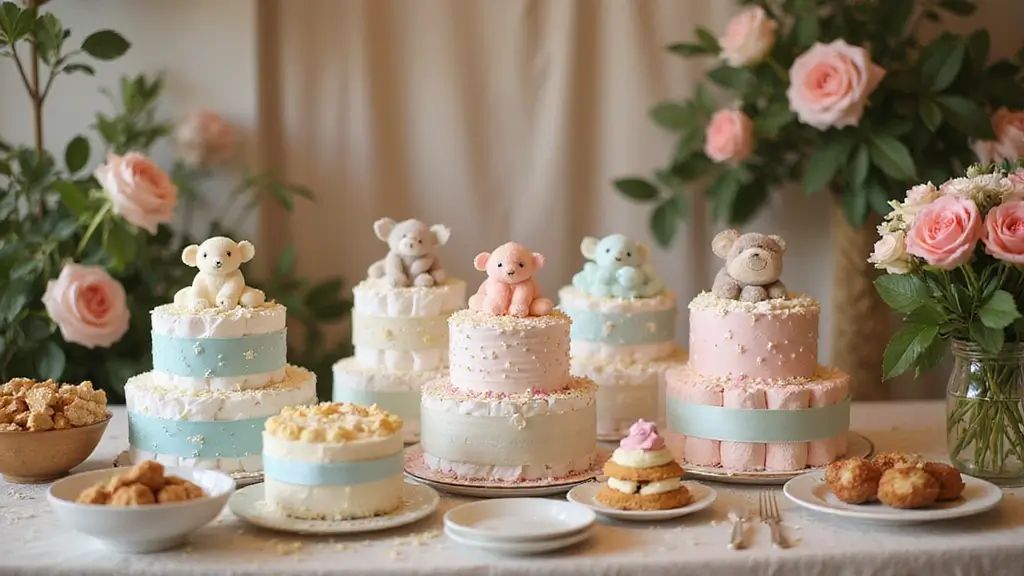 23 Adorable Diaper Cake Ideas That Will Steal the Show at Any Baby Shower!